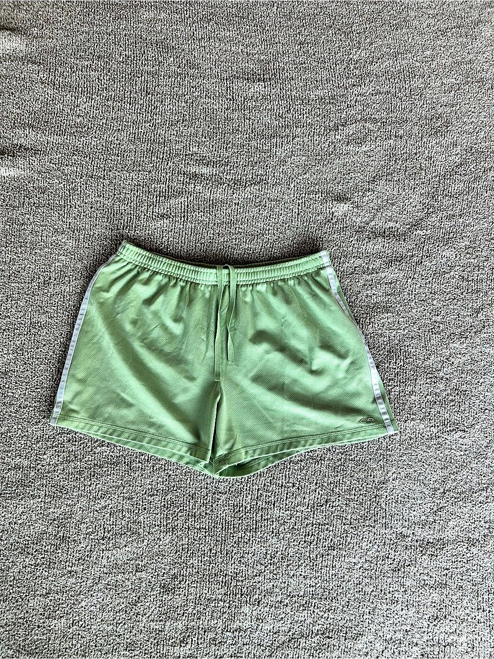 Champion Athletic Mesh Shorts in Green Size Small Like New